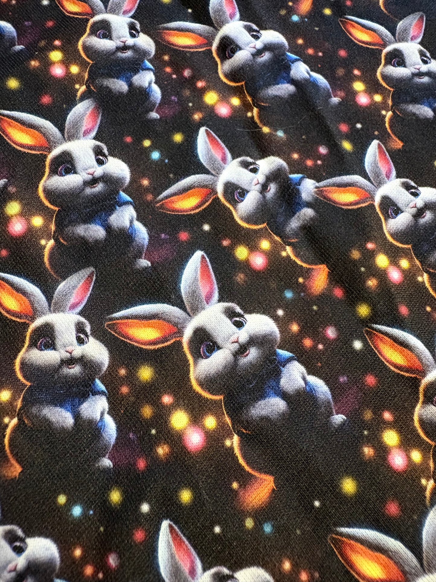 Handgefertigter Osterhasen Scrunchie – Perfektes Accessoire für den Frühling